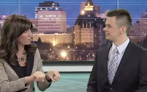 News Host Demonstrates How Her Vibrating Toothbrush Hits The Spot