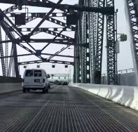 marine parkway bridge driving south