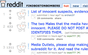 Chill, Media. The Boston Bombing Subreddit Is Mostly Harmless.