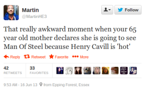 These Hilarious Tweets Prove Henry Cavill Is The Hottest Person Ever