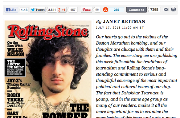 Should We Be Mad About The Boston Bomber On The Cover Of ‘Rolling Stone’?