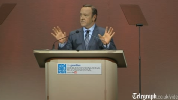 Kevin Spacey, AKA The Man: “TV Channels Need To Give The People What They Want”
