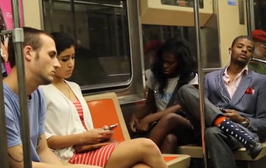 “Panhandler” Pranks Entire Subway Car With His Painful Story
