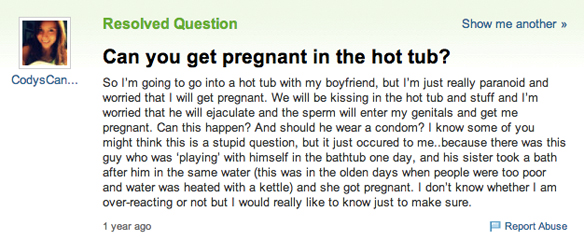 25 Mind Numbingly Stupid Sex Questions People Actually Had To Ask On Yahoo Answers Thought 8571