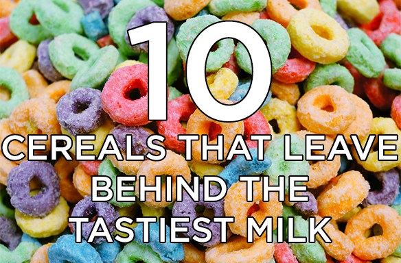 10 Cereals That Leave Behind The Tastiest Milk