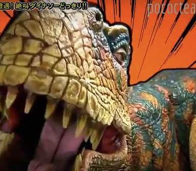 This Velociraptor Chasing After Japanese People Is The Most Hysterical Prank Of All Time