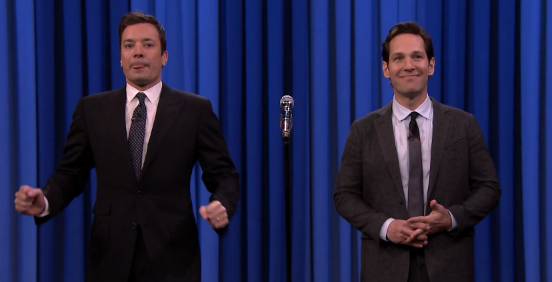 This Video Of Paul Rudd And Jimmy Fallon Lip Syncing Will Stab Your