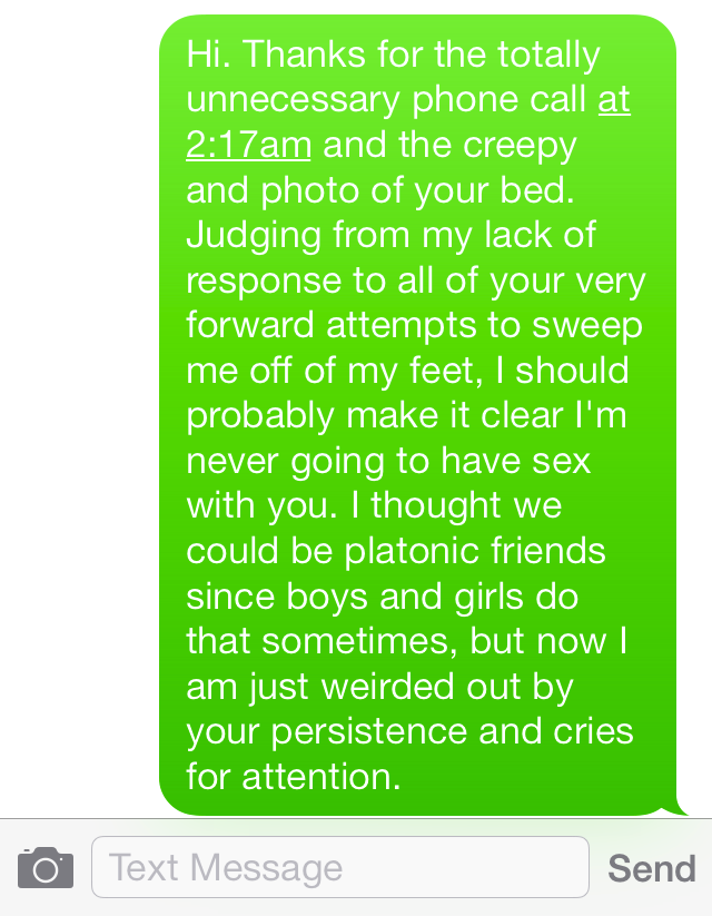 Here’s What Texting With A Creepy Guy Looks Like Page 4 Thought Catalog