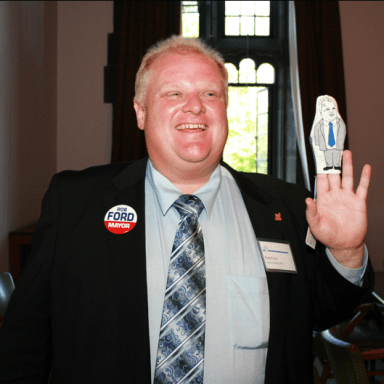 This May Be The Greatest Photo Of Rob Ford You Will Ever See