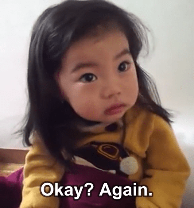 Adorable Korean Girl Learns What To Say To Strangers If They Offer Her ...