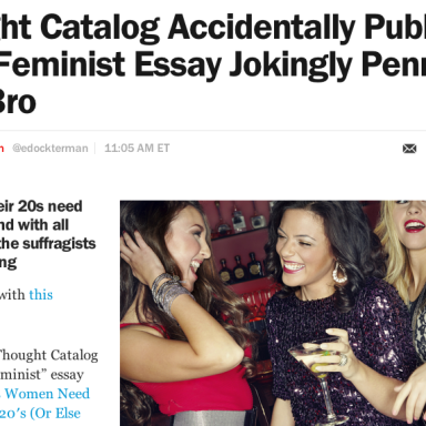 ‘Time’ Accidentally Publishes Article About Thought Catalog