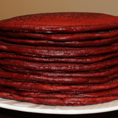 Do You Know How Easy It Is To Make Red Velvet Pancakes?