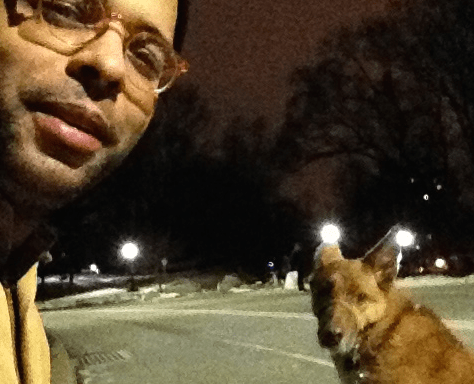 Watch: Nate Hill Chases His Dog Covered In Period Blood For Art