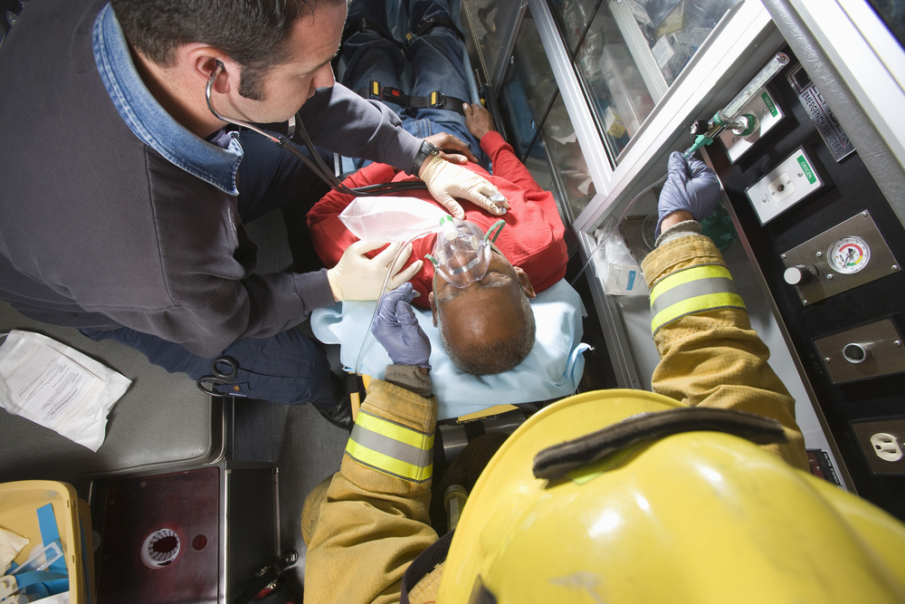 Doctors sew firefighter's hand inside his stomach, but for a good