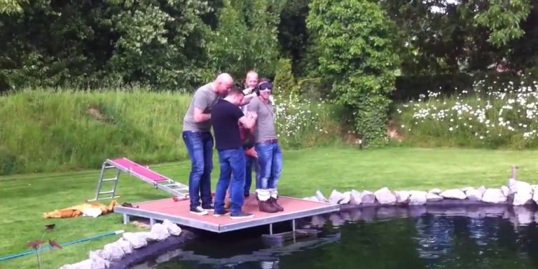 Hilarious Video Of Bachelor Thinking He’s About To Bungee Jump Proves Best Friends Can Be Amazing