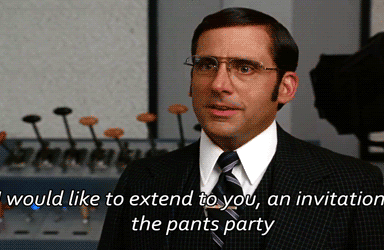 Invitation To The Pants Party