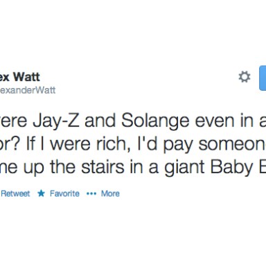Twitter Responds To The Solange and Jay-Z Fight In Hilarious Fashion