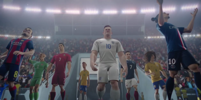This Awesome Nike Animation Brings Soccer Superstars Together Before The 2014 World Cup