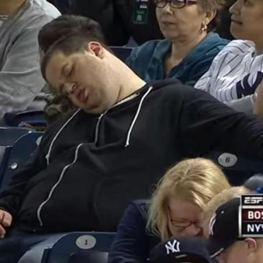 Why The ‘Napping Fan’ Andrew Rector Gives Americans & Yankees Fans A Bad Name
