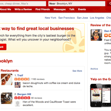 5 Reasons Why Yelp Is Actually The Best Dating Site No One’s Using For Dating
