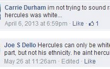 Check Out These White People That Don’t Know Hercules Wasn’t Real