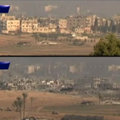 This Astonishing Video Shows An Entire Neighborhood In Gaza Being Destroyed In An Hour