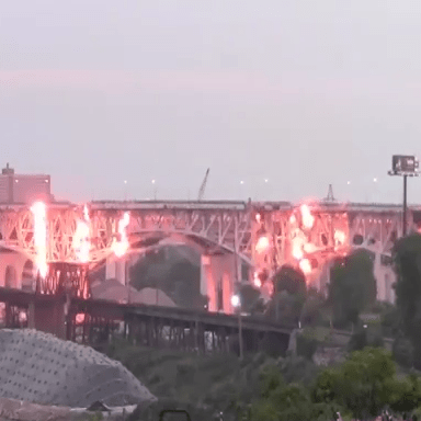 Did The Power Of LeBron’s Cleveland Return Cause This Bridge To Explode?