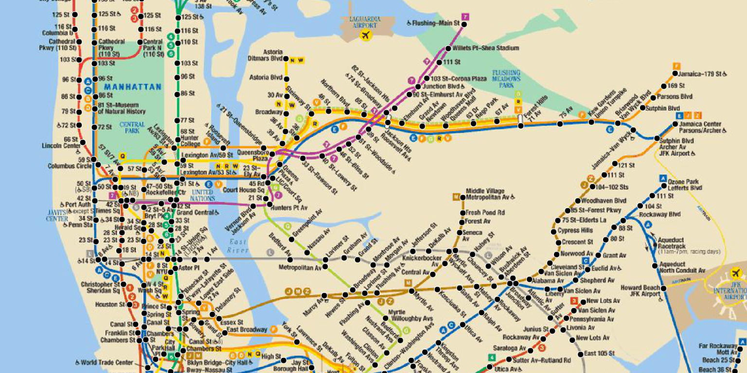 Stop What You’re Doing And Check This Interactive NYC Subway Map Out ...