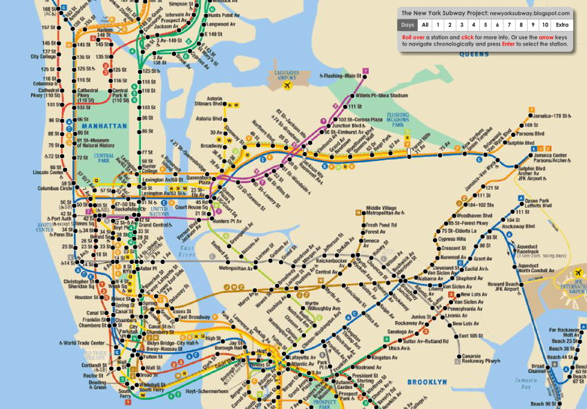 Stop What You’re Doing And Check This Interactive NYC Subway Map Out
