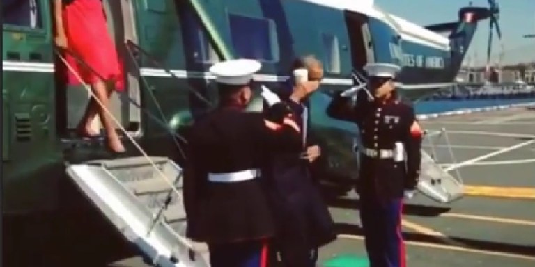Is President Obama’s “Latte Salute” A Dark Brown Stain On The Memory Of Honor Itself?