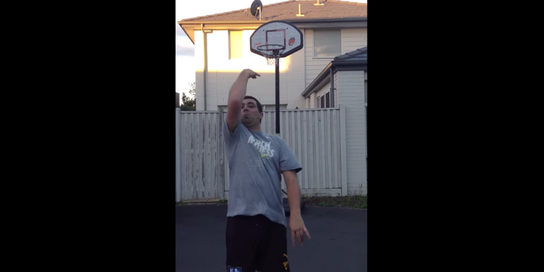 Watch This Man Make The Most Amazing Shot Of His Entire Life