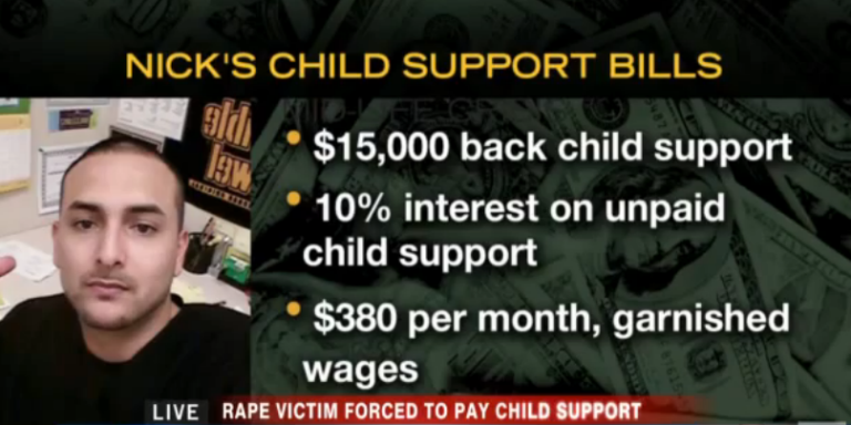 Boy Raped At 14 Is Now Forced To Pay 15K In Support To His Rapist