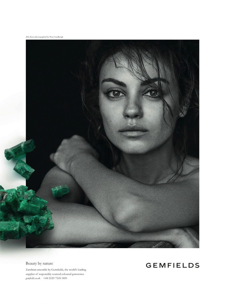 Gemfields Spring/Summer 2014 campaign shot by Peter Lindbergh.