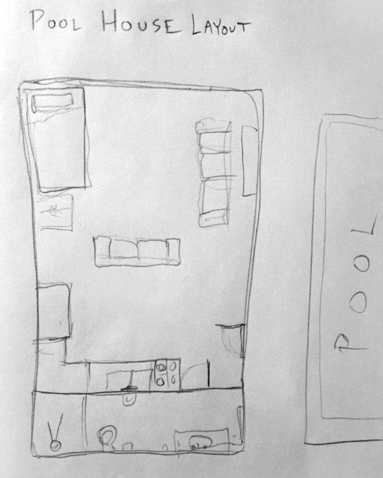 Drawing by Clif Dickens
