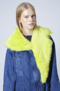 Marques'Almeida x Topshop's sheepskin stole / Topshop