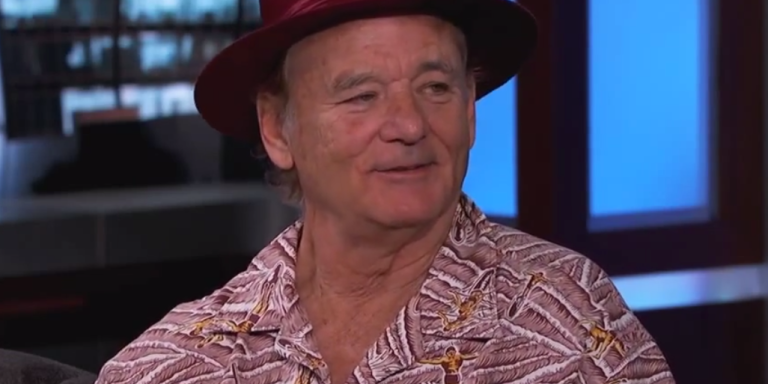 Watch Bill Murray Tell His Story About Working At Little Caesar’s On Jimmy Kimmel’s Show