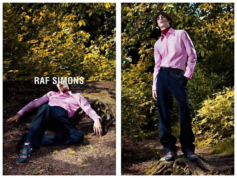 Raf Simons Fall/Winter 2013 campaign, shot by Willy Vanderperre.