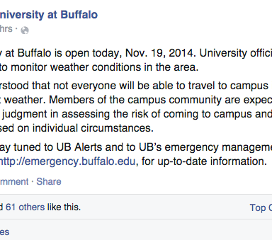 You Won’t Believe What University At Buffalo Is Making Their Students Do Today (UPDATED)