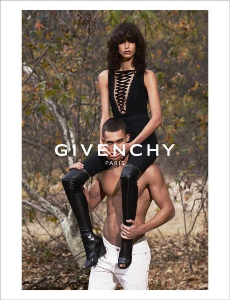 Givenchy's spring '15 campaign, shot by Mert Alas and Marcus Piggott.