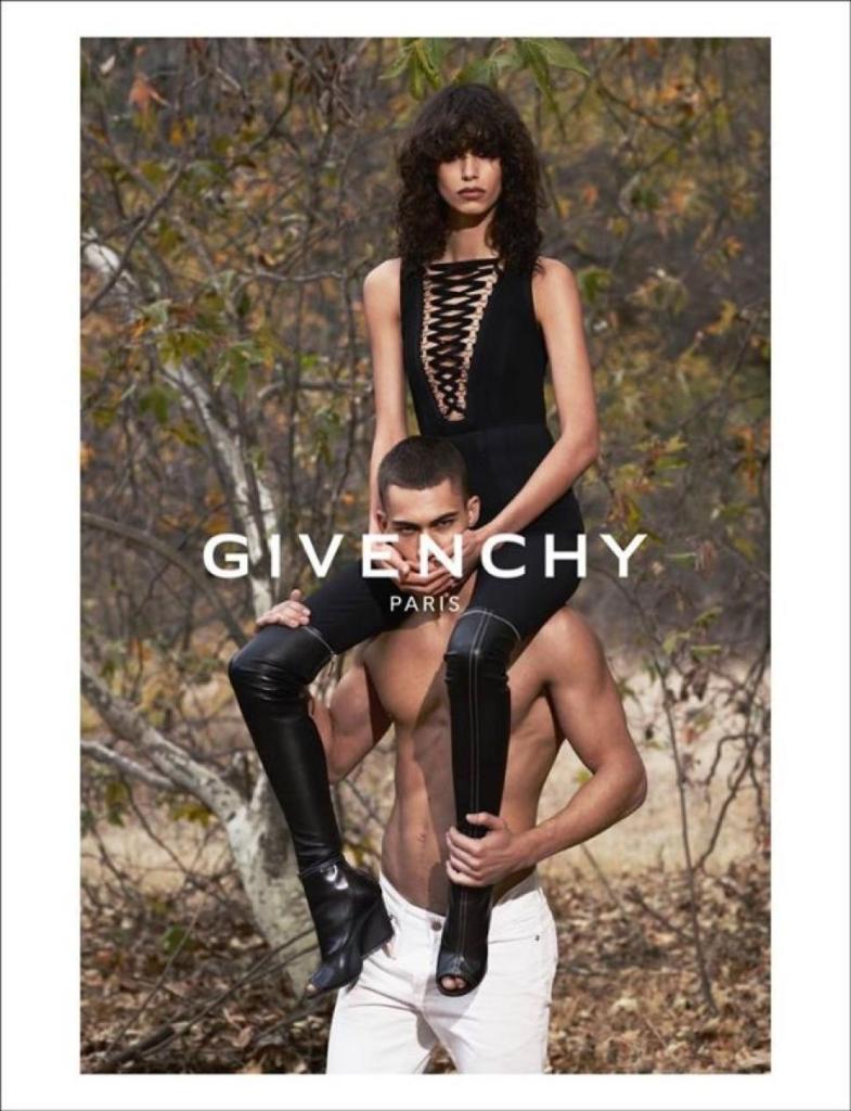 Givenchy's spring '15 campaign, shot by Mert Alas and Marcus Piggott.