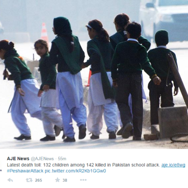 132 Children Killed By Taliban In Pakistani School Massacre