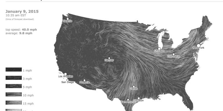 This Wind Visualizer Is The Coolest Thing You’ll See Today