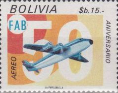 bolivia stamp
