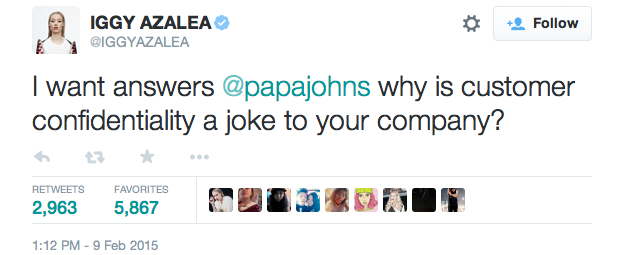 5 Iggy Azalea Internet Feuds That Are More Shocking Than Her Beef With Papa John’s