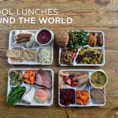 9 Delicious-Looking Photos Of School Lunches From Around The World