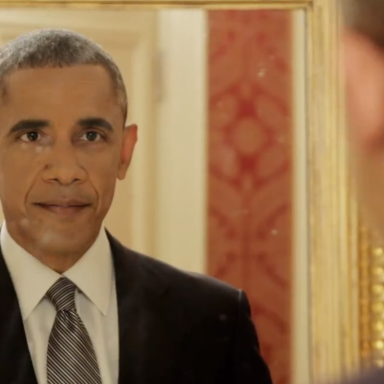 Why Does President Obama Have The Filthiest Mirror In The Entire Country?