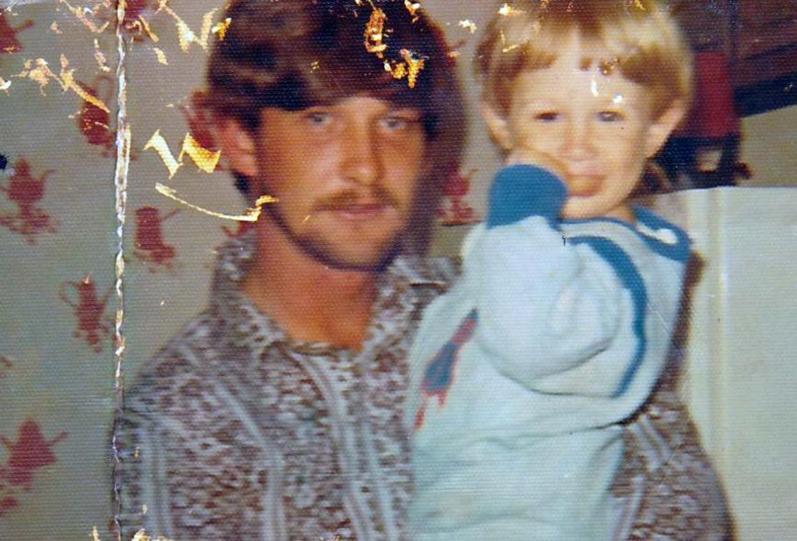 My father and I.
