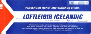 icelandic ticket