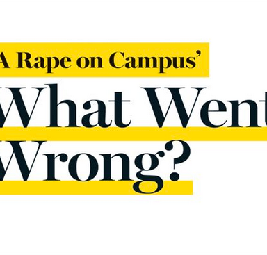 Why The UVA Rolling Stone Scandal Matters