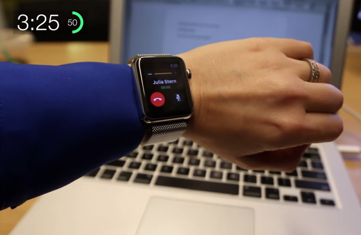 can u text on apple watch series 2